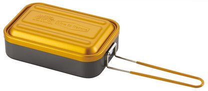 Skater 1000ml Yellow Outdoor Messtin - No Seasoning Required AFTM10N-A- Japan Figure Store - #1 Bring To You The Best Japanese Goods