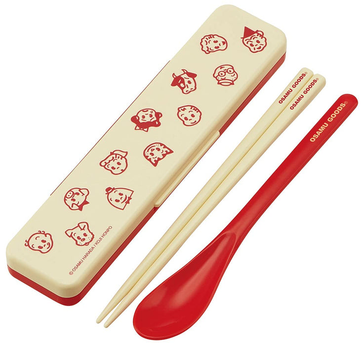 Skater Silver Ion Ag+ Antibacterial Chopsticks & Spoon Set 18 cm Japan-made- Japan Figure Store - #1 Bring To You The Best Japanese Goods