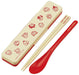 Skater Silver Ion Ag+ Antibacterial Chopsticks & Spoon Set 18 cm Japan-made- Japan Figure Store - #1 Bring To You The Best Japanese Goods