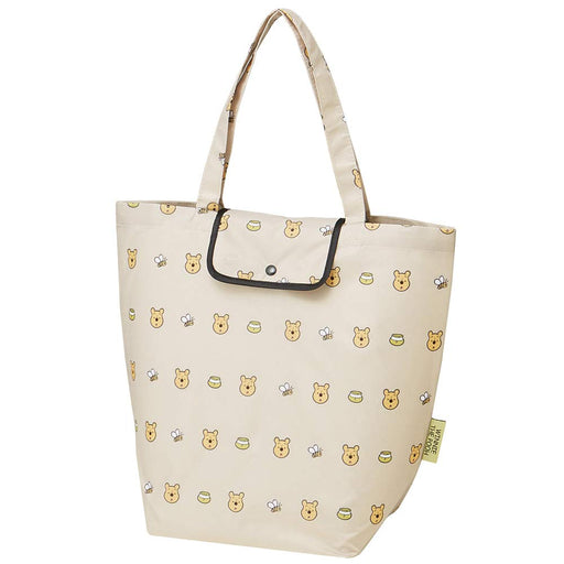 Skater Winnie The Pooh Compact Eco Shopping Bag 41x38x18cm- Japan Figure Store - #1 Bring To You The Best Japanese Goods