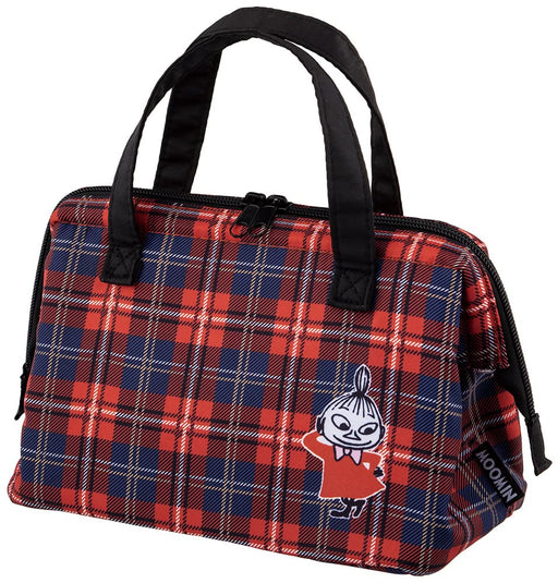 Skater Little My Check Moomin Cooling Lunch Bag Purse Kga1-A- Japan Figure Store - #1 Bring To You The Best Japanese Goods
