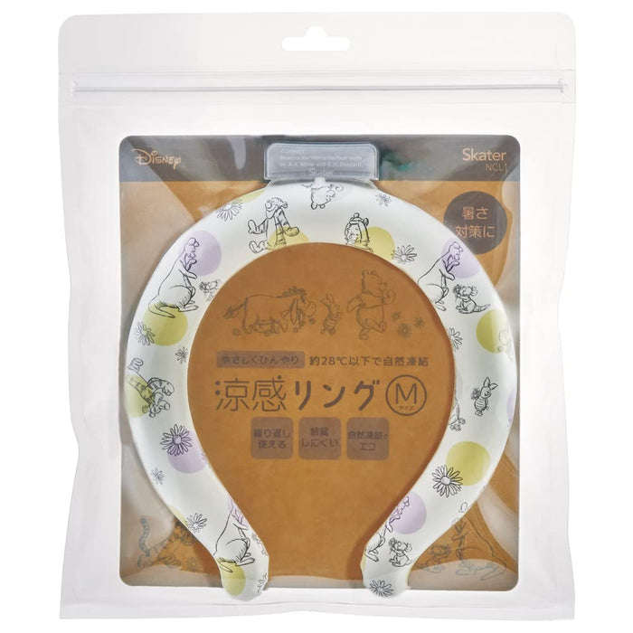 Skater Medium Winnie The Pooh Neck Cooler Reusable For Women & Children 23 Ncl1-A- Japan Figure Store - #1 Bring To You The Best Japanese Goods