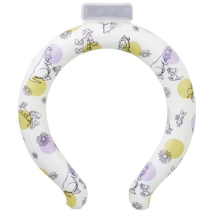 Skater Medium Winnie The Pooh Neck Cooler Reusable For Women & Children 23 Ncl1-A- Japan Figure Store - #1 Bring To You The Best Japanese Goods