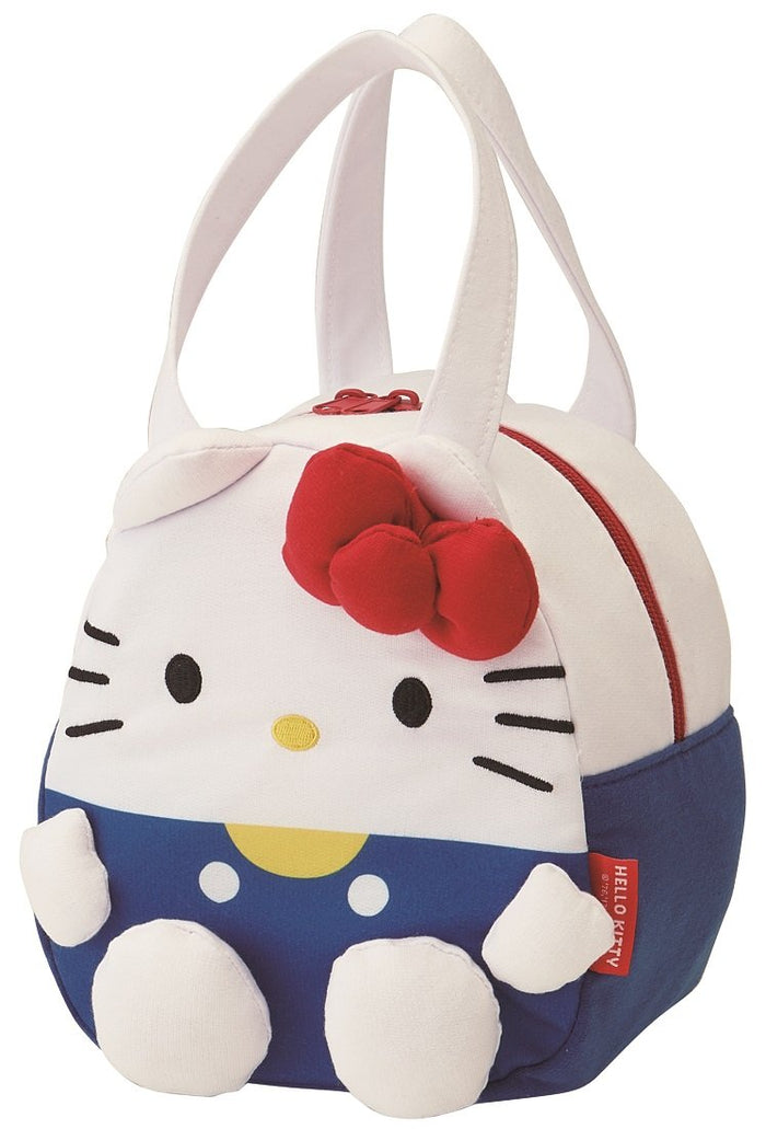 Skater Hello Kitty Sweatshirt Material Die-Cut Bag - Sanrio Knbd1-A- Japan Figure Store - #1 Bring To You The Best Japanese Goods