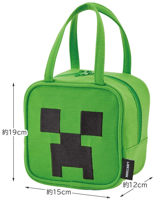 Skater Minecraft Creeper Sweatshirt Material Die-Cut Bag Knbd1-A- Japan Figure Store - #1 Bring To You The Best Japanese Goods