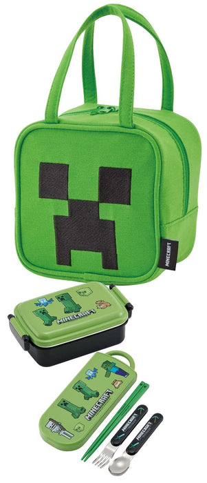 Skater Minecraft Creeper Sweatshirt Material Die-Cut Bag Knbd1-A- Japan Figure Store - #1 Bring To You The Best Japanese Goods