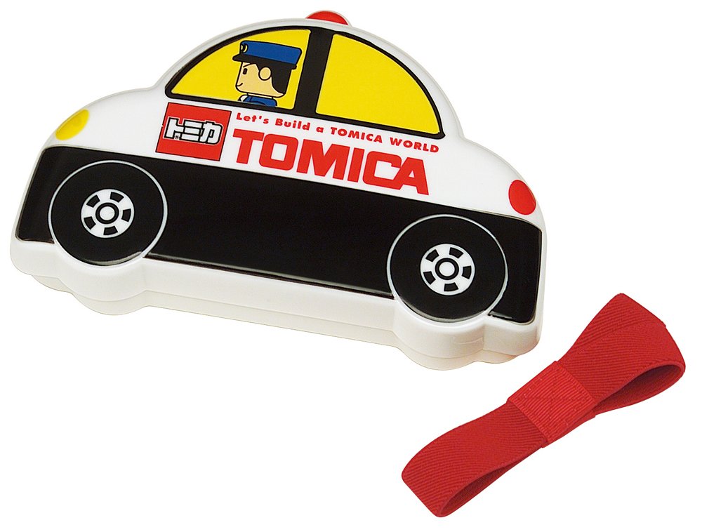 Skater Tomica Police Car 310ml Die-Cut Lunch Box LBD2- Japan Figure Store - #1 Bring To You The Best Japanese Goods