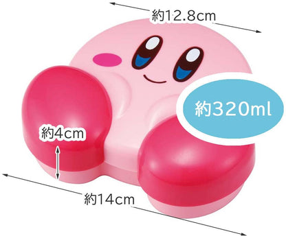 Skater Kirby of the Stars 320ml Die-Cut Lunch Box for Kids Bento