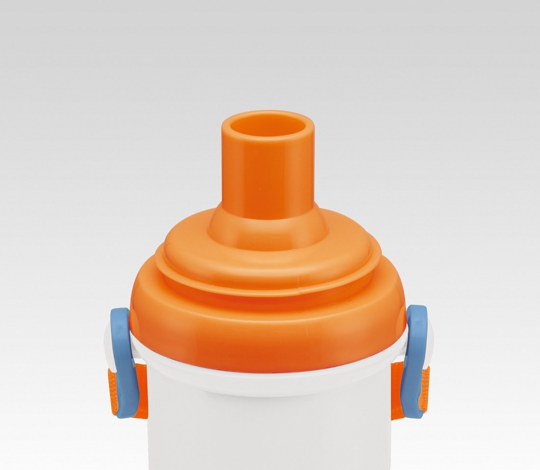 Skater 480ml Minions Water Bottle With Drinking Cup - Skater Lightweight Plastic- Japan Figure Store - #1 Bring To You The Best Japanese Goods