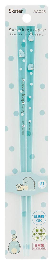 Skater Acrylic Chopsticks 21cm Sumikko Gurashi Lizard Dishwasher Safe - AAC45- Japan Figure Store - #1 Bring To You The Best Japanese Goods