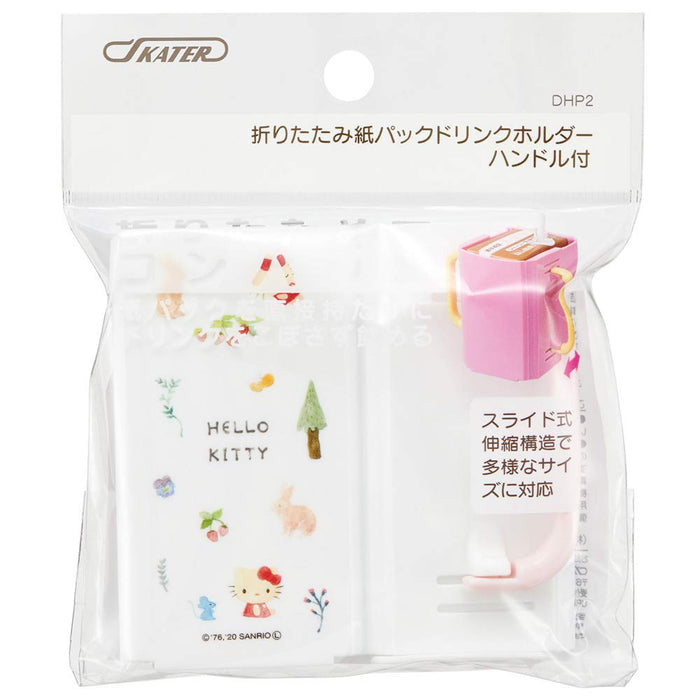 Skater Hello Kitty Sanrio Drink Holder Paper Carton 10 X 5.5 X 9Cm - DHP2- Japan Figure Store - #1 Bring To You The Best Japanese Goods