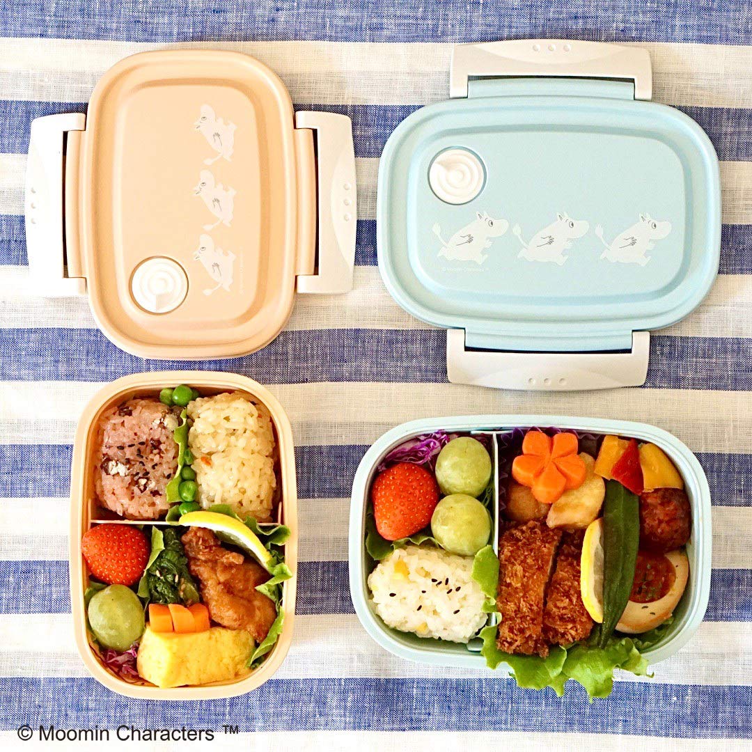 Skater Medium 550ml Moomin Microwave Safe Lunch Box Light and Easy to Carry Container- Japan Figure Store - #1 Bring To You The Best Japanese Goods