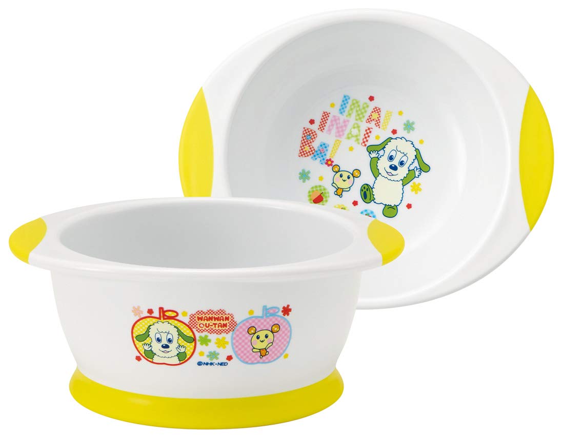 Skater Kids' Easy-to-Scoop Rice Bowl Inai Inai Baa Design 12.5x10x5.2 cm- Japan Figure Store - #1 Bring To You The Best Japanese Goods