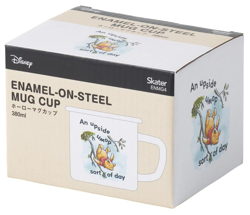 Skater Disney Winnie The Pooh 380Ml Enamel Mug Skater - Enmg4-A- Japan Figure Store - #1 Bring To You The Best Japanese Goods