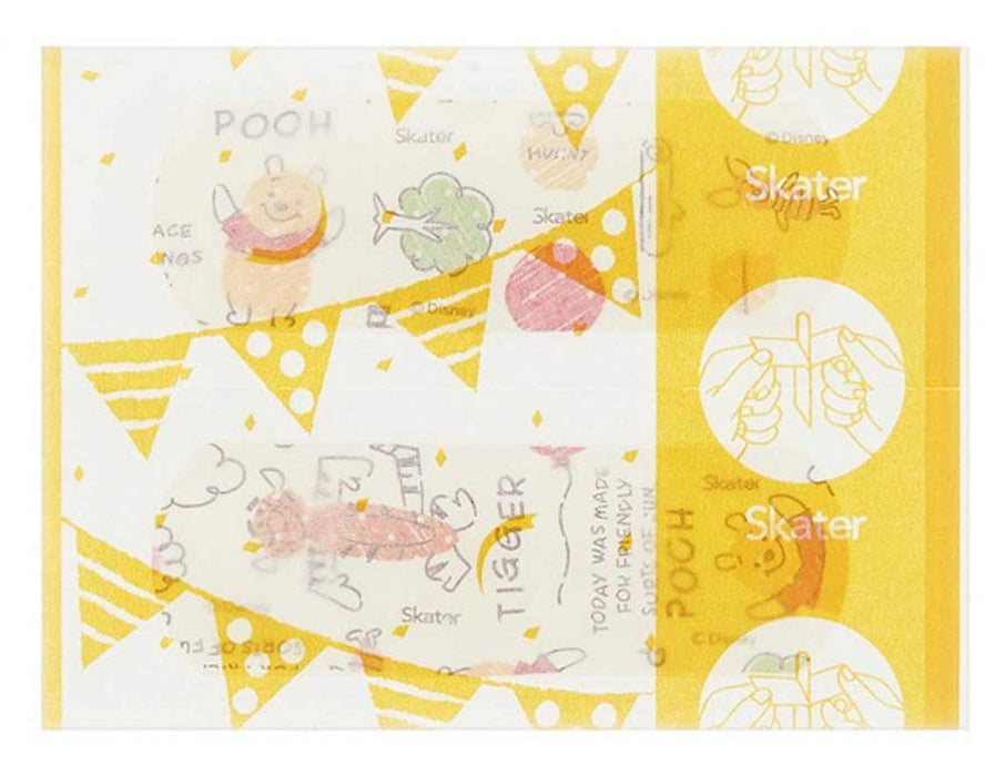 Skater Disney Winnie the Pooh First Aid Bandage Size S Cut Band Pack of 20 Qqb2-A- Japan Figure Store - #1 Bring To You The Best Japanese Goods