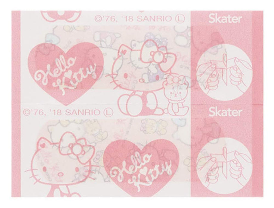 Skater Hello Kitty Pastel First Aid Bandage Small Size Pack of 20- Japan Figure Store - #1 Bring To You The Best Japanese Goods