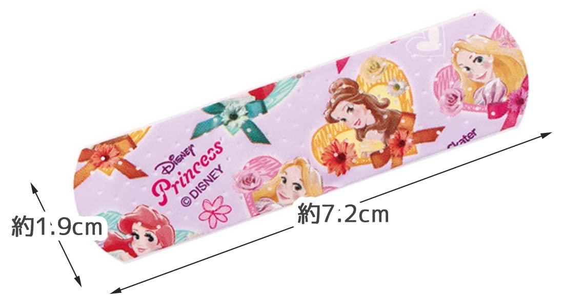 Skater Disney Princess Medium First Aid Bandages Pack of 20 Made in Japan- Japan Figure Store - #1 Bring To You The Best Japanese Goods