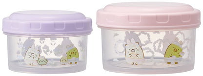 Skater Sumikko Gurashi Rabbit Garden Food Storage Container S/M Lunch Box Set of 2 Japan Made- Japan Figure Store - #1 Bring To You The Best Japanese Goods