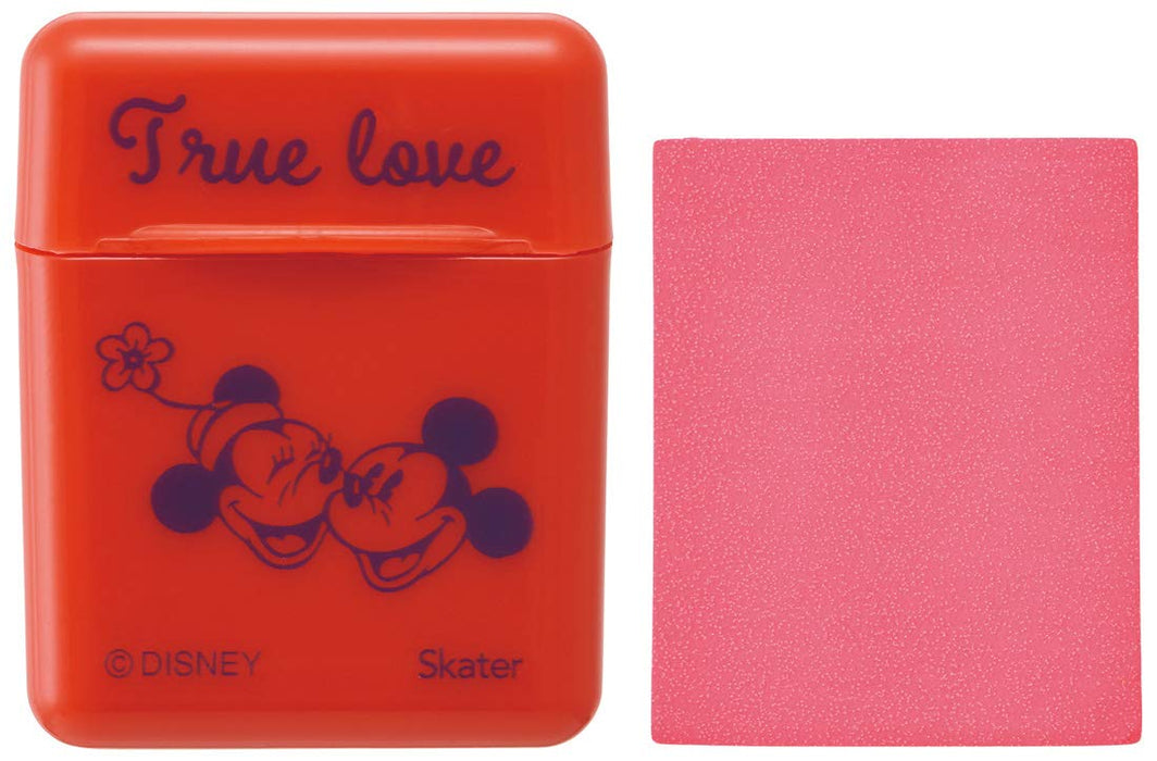 Skater Disney Mickey Mouse 50-Sheet Apple Scented Hand Soap Paper with Portable Case- Japan Figure Store - #1 Bring To You The Best Japanese Goods