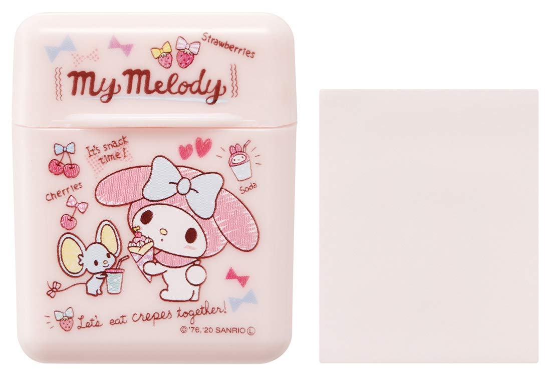 Skater Peach Scented Portable Hand Soap Paper with 50 Sheets - My Melody Sanrio Case- Japan Figure Store - #1 Bring To You The Best Japanese Goods