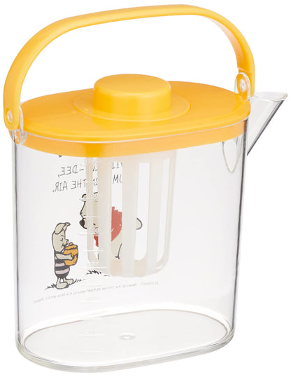 Skater 1.2L Disney Winnie The Pooh Comic Teapot with Heat-Resistant Strainer- Japan Figure Store - #1 Bring To You The Best Japanese Goods