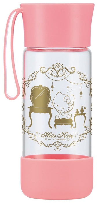 Skater 400ml Heat-Resistant Glass Mug Bottle with Cover - Hello Kitty Design- Japan Figure Store - #1 Bring To You The Best Japanese Goods