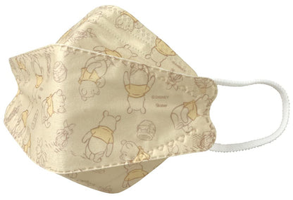 Skater Disney Winnie The Pooh High-Performance 3D Non-Woven Mask 5 Pack Regular Size- Japan Figure Store - #1 Bring To You The Best Japanese Goods