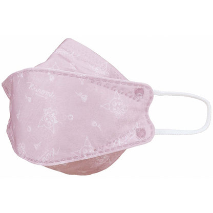 Skater Regular Size High-Performance 3D Non-Woven Three-Layer Kuromi Mask 5-Pack- Japan Figure Store - #1 Bring To You The Best Japanese Goods