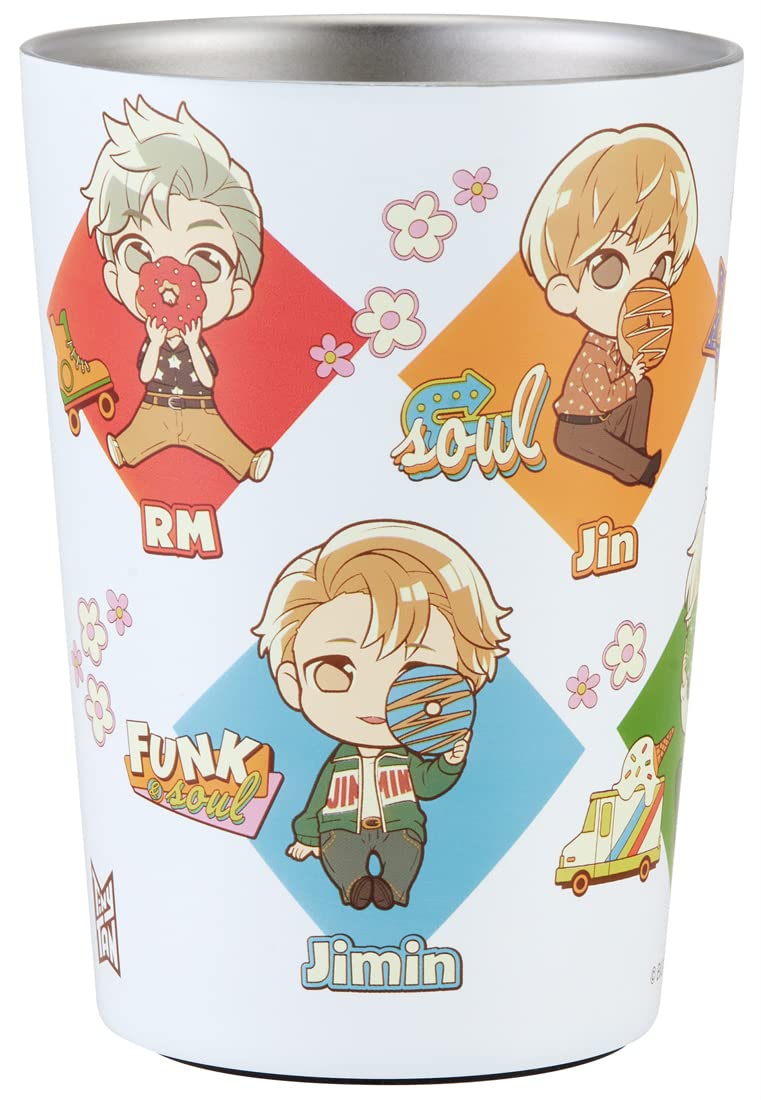 Skater 400ml Tinytan Vacuum Insulated Stainless Steel Tumbler for Hot and Cold Coffee- Japan Figure Store - #1 Bring To You The Best Japanese Goods