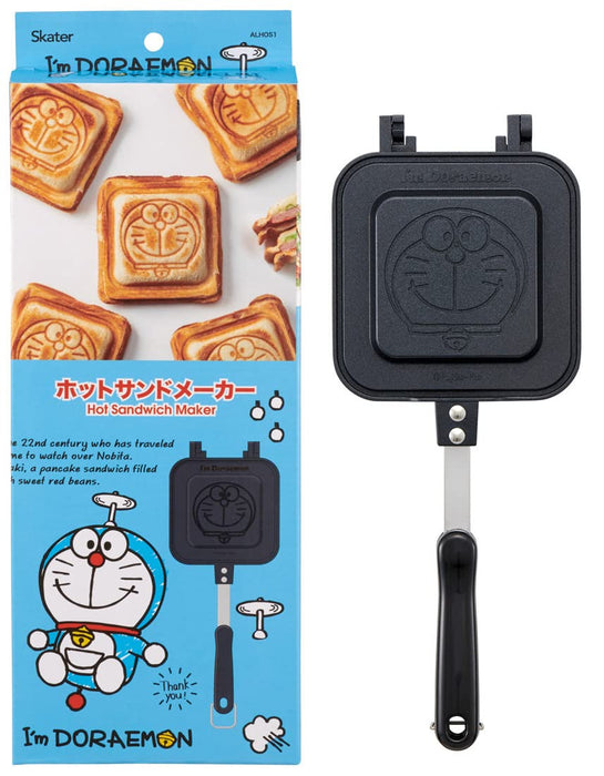Skater Doraemon Aluminum Hot Sandwich Maker Direct Flame Easy To Clean - Alhos1-A- Japan Figure Store - #1 Bring To You The Best Japanese Goods