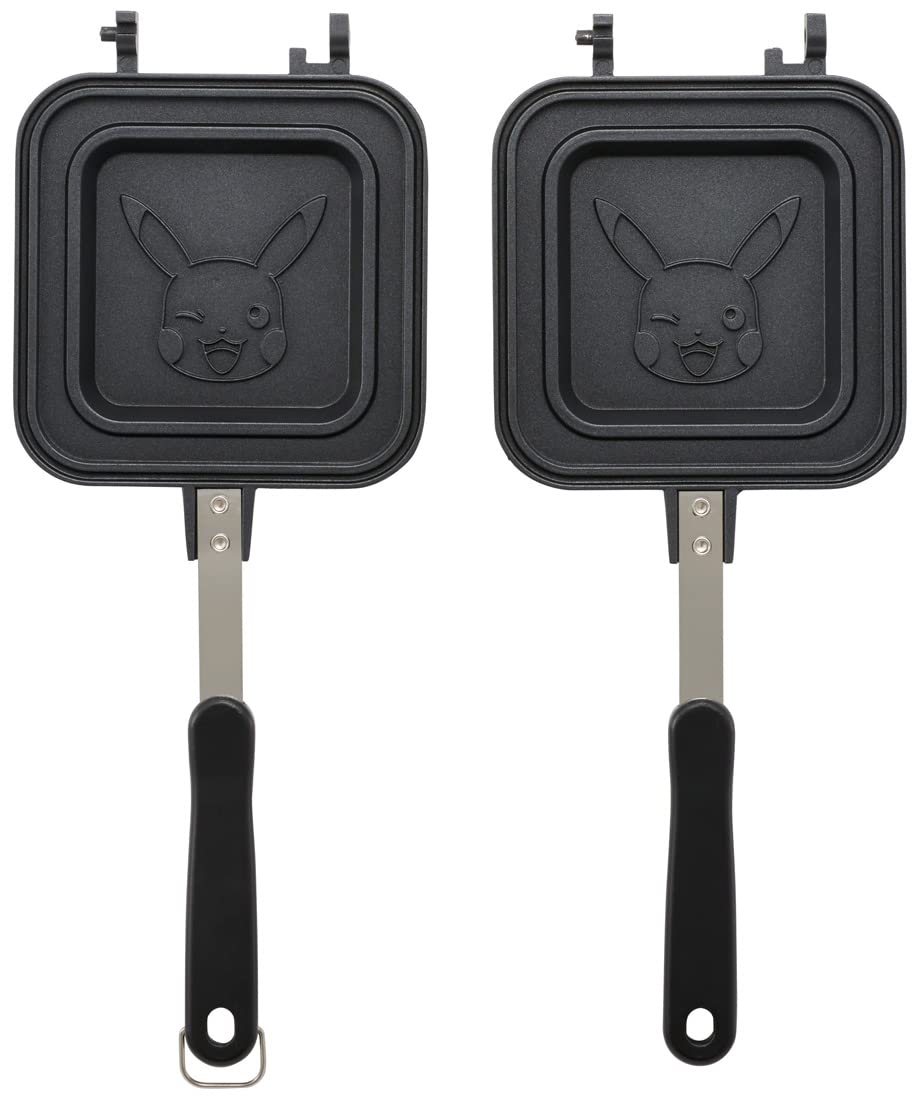 Skater Pokemon Aluminum Hot Sandwich Maker Easy to Clean Direct Flame Baked Food Alhos1-A- Japan Figure Store - #1 Bring To You The Best Japanese Goods