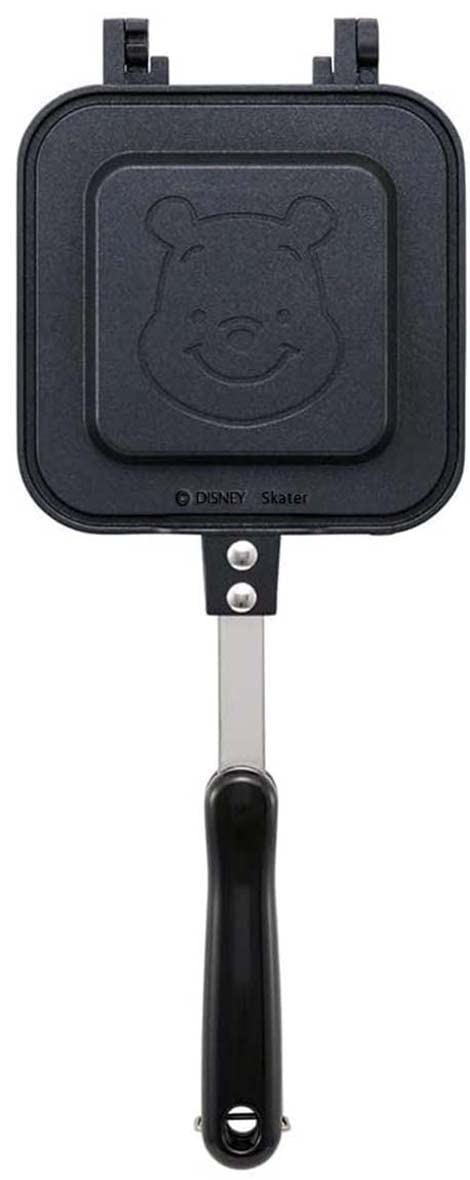 Skater Easy-to-Clean Aluminum Disney Winnie The Pooh Hot Sandwich Maker - Direct Flame- Japan Figure Store - #1 Bring To You The Best Japanese Goods