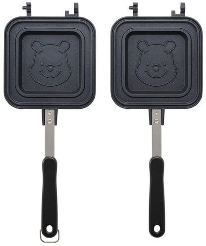 Skater Easy-to-Clean Aluminum Disney Winnie The Pooh Hot Sandwich Maker - Direct Flame- Japan Figure Store - #1 Bring To You The Best Japanese Goods