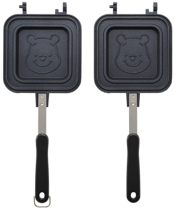 Skater Easy-to-Clean Aluminum Disney Winnie The Pooh Hot Sandwich Maker - Direct Flame- Japan Figure Store - #1 Bring To You The Best Japanese Goods