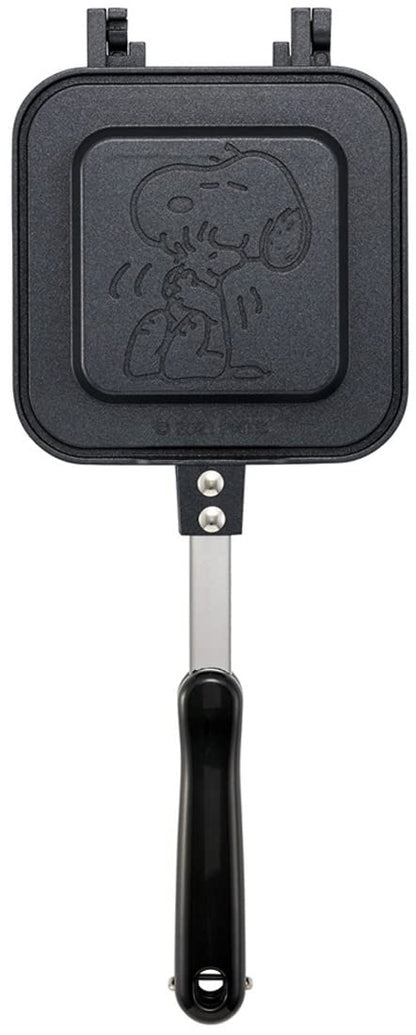 Skater Snoopy Aluminum Hot Sandwich Maker - Direct Flame Easy Clean - Alhos1-A- Japan Figure Store - #1 Bring To You The Best Japanese Goods