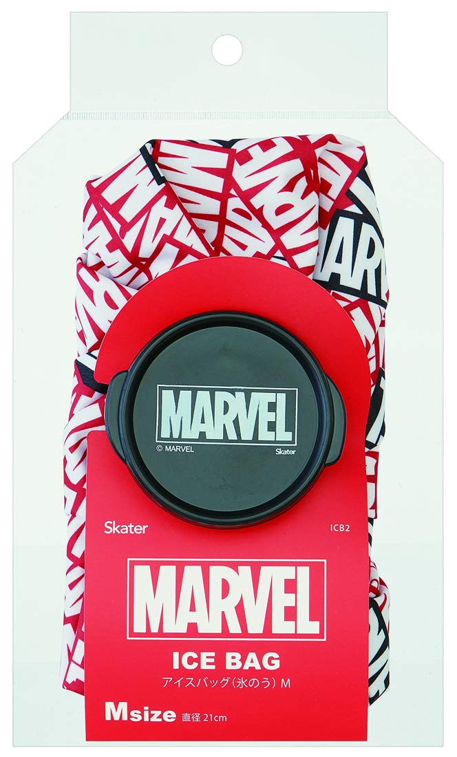 Skater 21Cm Diameter Marvel Logo Ice Bag - Skater M Sized Ice Bag- Japan Figure Store - #1 Bring To You The Best Japanese Goods