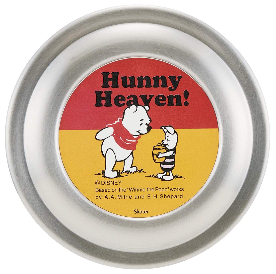 Skater Winnie The Pooh Stainless Steel Insulated Lunch Box 550Ml Rice Bowl- Japan Figure Store - #1 Bring To You The Best Japanese Goods