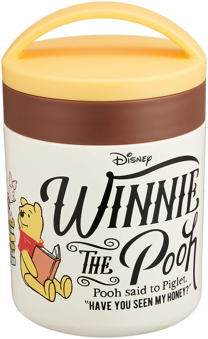 Skater Disney Winnie The Pooh Reading Insulated Soup Jar Ljfc3- Japan Figure Store - #1 Bring To You The Best Japanese Goods