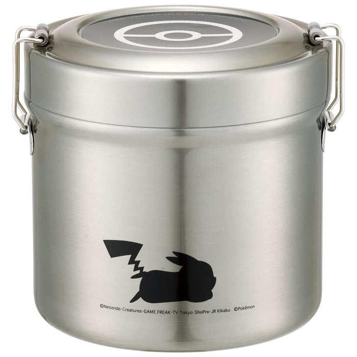 Skater 840Ml Large Capacity Vacuum Insulated Rice Bowl Lunch Box - Pokemon- Japan Figure Store - #1 Bring To You The Best Japanese Goods