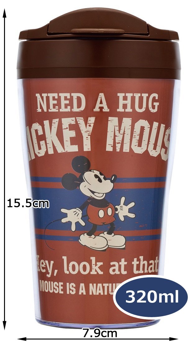 Skater Disney Mickey Mouse 320ml Insulated Thermo Mug Made in Japan- Japan Figure Store - #1 Bring To You The Best Japanese Goods