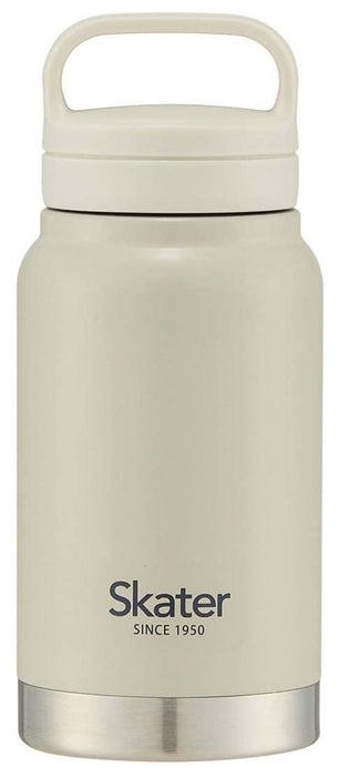 Skater 350ml Stainless Steel Insulated Mug Bottle with Screw Handle Dull Gray- Japan Figure Store - #1 Bring To You The Best Japanese Goods
