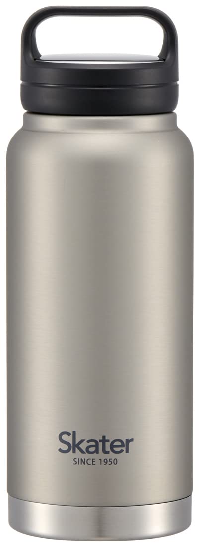 Skater 800Ml Silver Insulated Stainless Steel Mug Bottle with Screw Handle- Japan Figure Store - #1 Bring To You The Best Japanese Goods