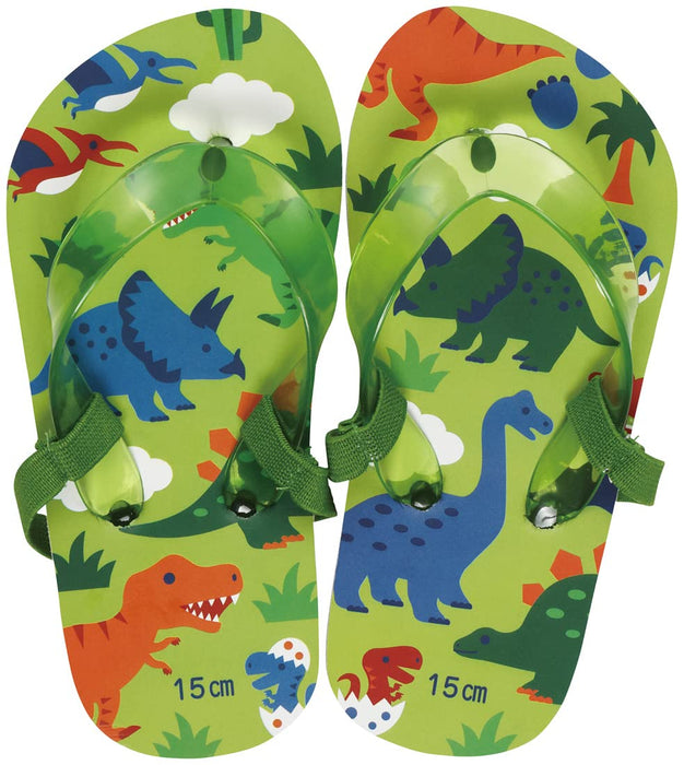 Skater Dinosaur Kids Beach Sandals Size 15cm - Fun and Comfortable Footwear- Japan Figure Store - #1 Bring To You The Best Japanese Goods