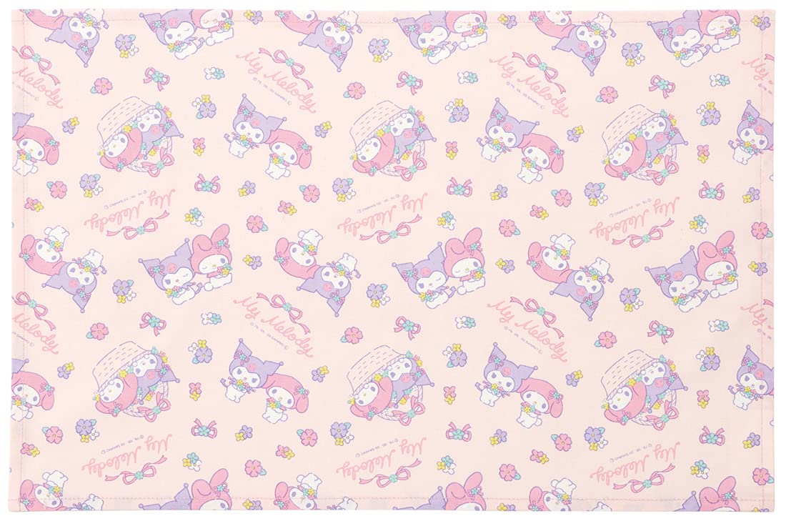 Skater My Melody Sanrio Large Placemat 60x40cm with Name Tag LTM1-A- Japan Figure Store - #1 Bring To You The Best Japanese Goods
