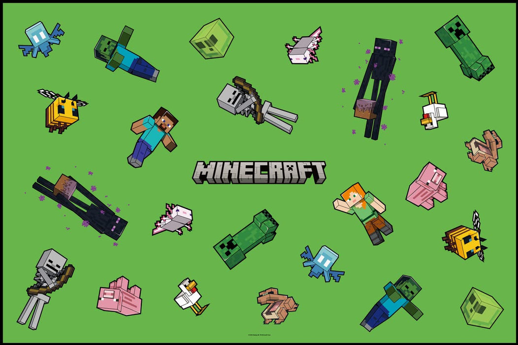 Skater Minecraft Leisure Sheet Size S 60x90cm - Versatile Skater VS1-A- Japan Figure Store - #1 Bring To You The Best Japanese Goods