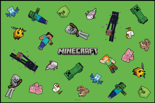 Skater Minecraft Leisure Sheet Size S 60x90cm - Versatile Skater VS1-A- Japan Figure Store - #1 Bring To You The Best Japanese Goods