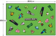 Skater Minecraft Leisure Sheet Size S 60x90cm - Versatile Skater VS1-A- Japan Figure Store - #1 Bring To You The Best Japanese Goods