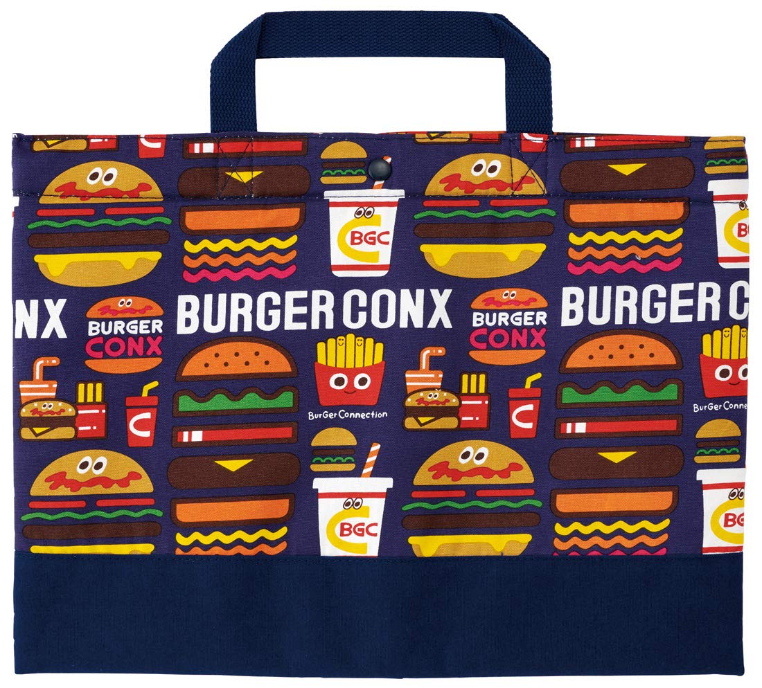 Skater Lesson Bag - Kbl1-A Tote Bag with Burger Conks Design- Japan Figure Store - #1 Bring To You The Best Japanese Goods