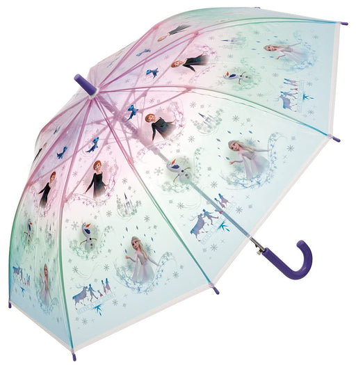 Skater Disney Frozen 2 Long Vinyl Umbrella 55cm - Skater UBV3-A- Japan Figure Store - #1 Bring To You The Best Japanese Goods