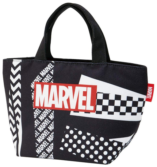 Skater Marvel Logo Canvas Lunch Bag Tote 30 X 12.5 X H18Cm by Skater- Japan Figure Store - #1 Bring To You The Best Japanese Goods
